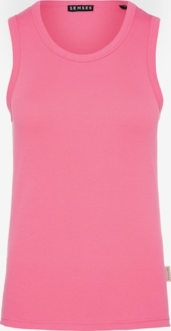SENSES.THE LABEL Top in Pink: front