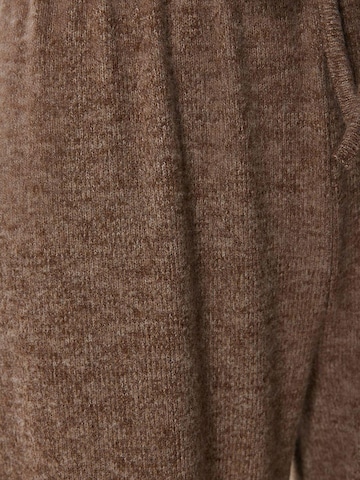 Happiness İstanbul - Perna larga Calças em castanho