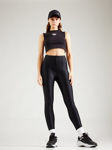 Reebok Skinny Leggings 'RESPECT HER' i sort