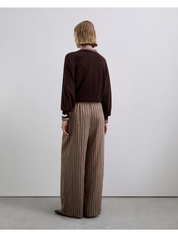 Loosefit Pantalon Scalpers en marron