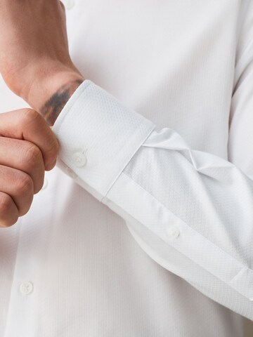 Next Regular fit Button Up Shirt in White