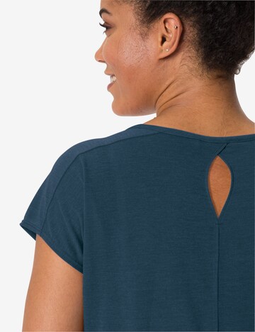 VAUDE Functioneel shirt 'Skomer III' in Blauw