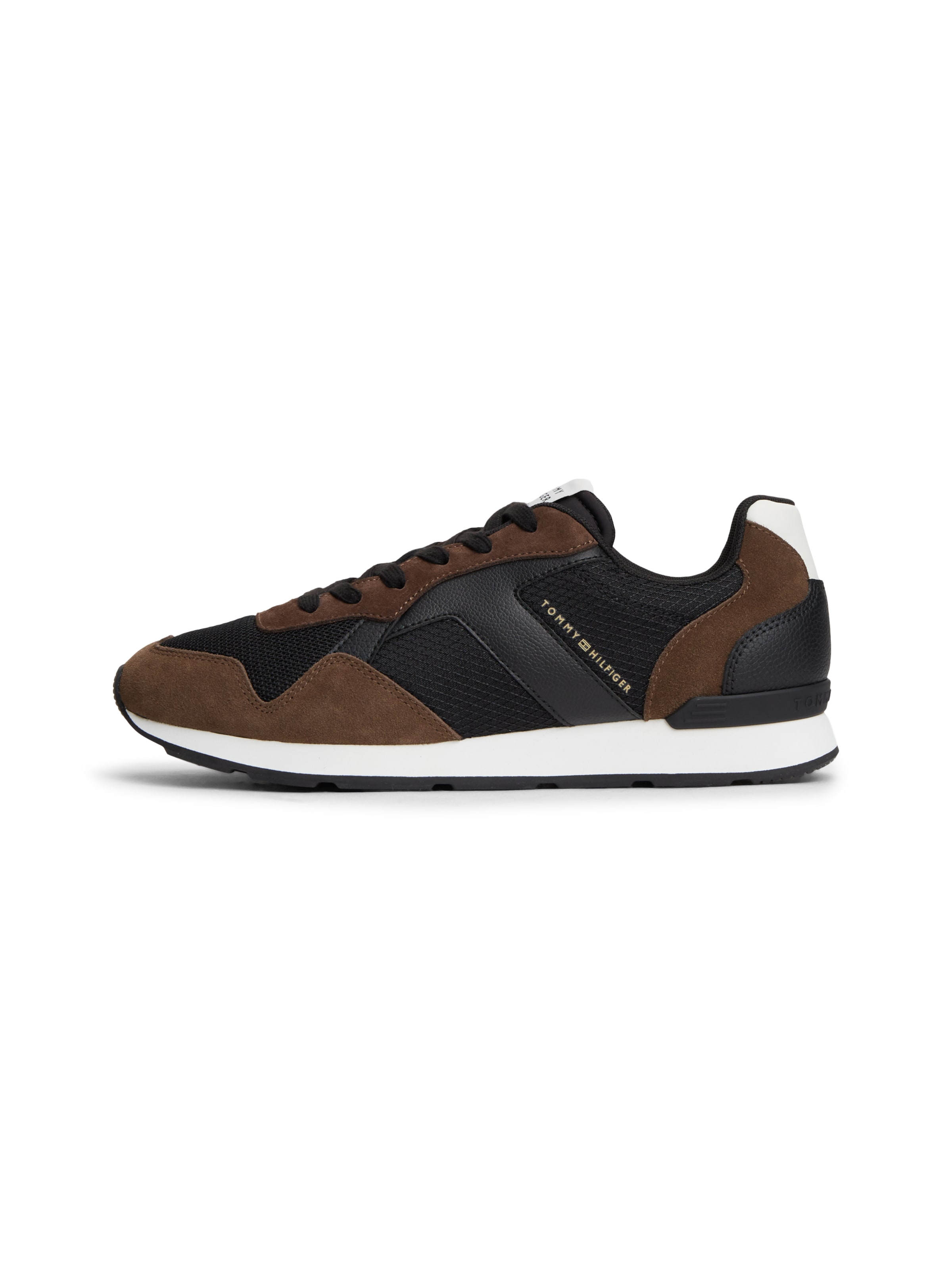 TOMMY HILFIGER Sneakers laag in Bruin: voorkant