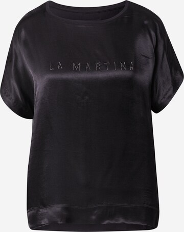 La Martina T-shirt 'SWR001RA107' i svart: framsida