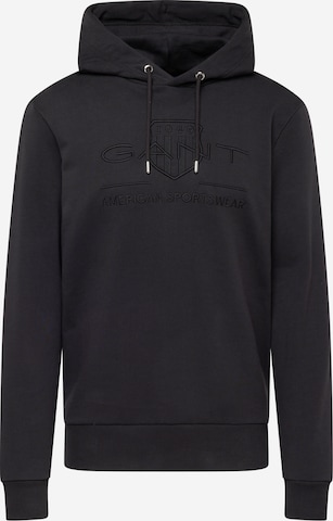 GANT - Sudadera en negro: frente