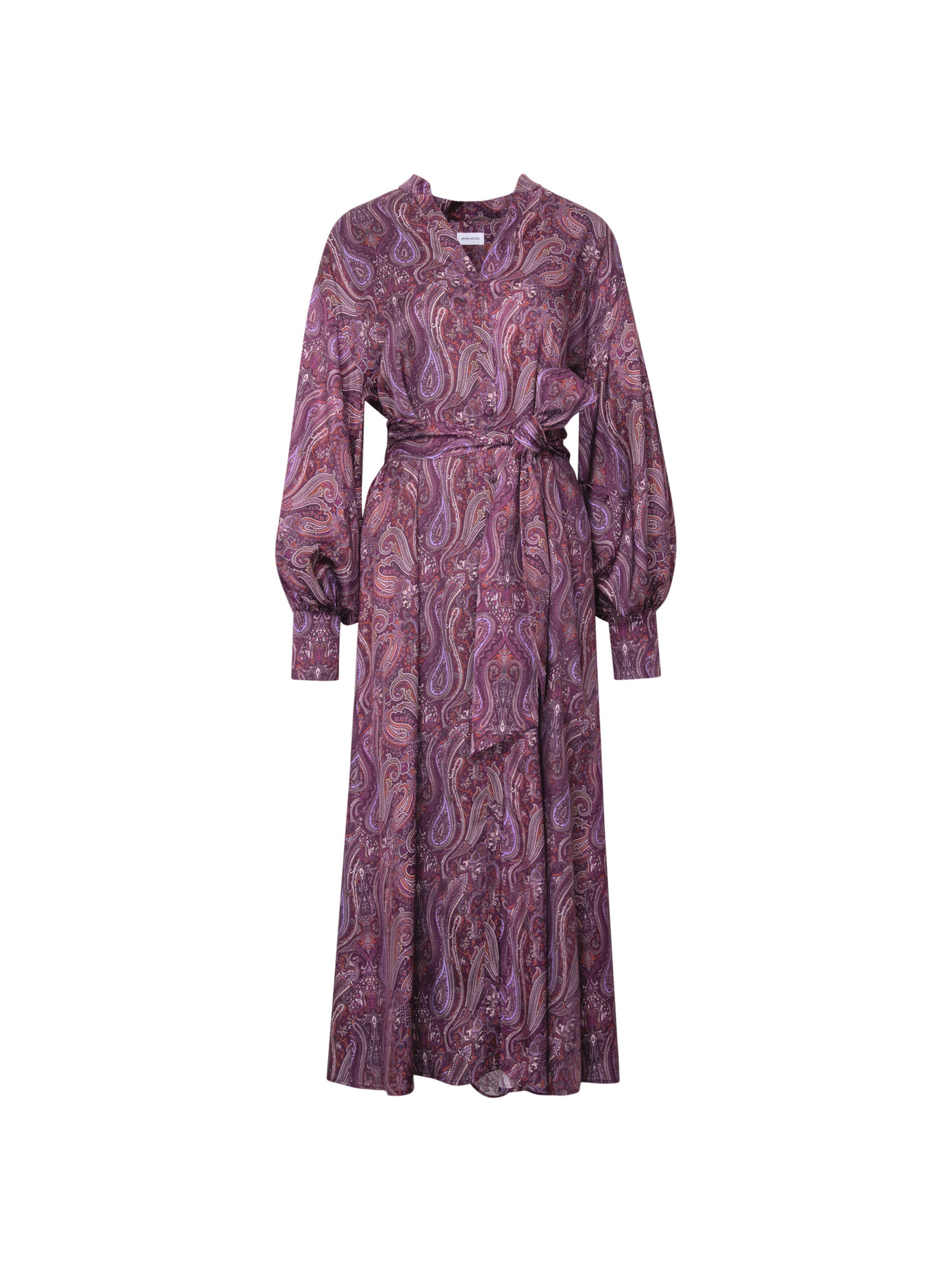 SEIDENSTICKER Dress in Purple: front