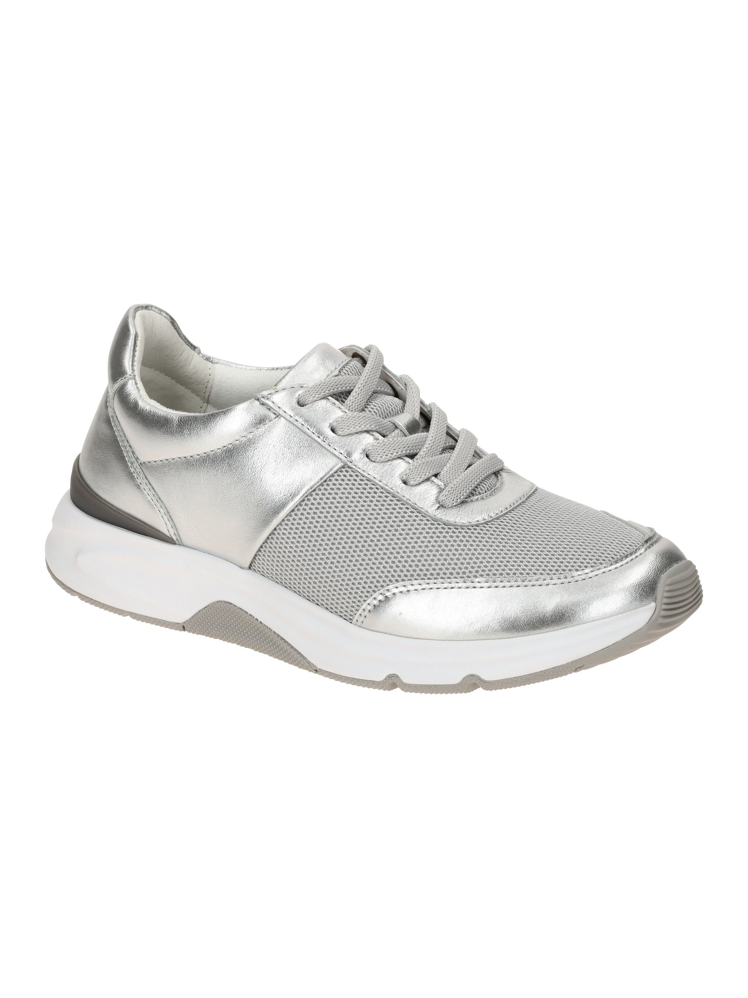 GABOR Sneakers laag in Zilver: voorkant