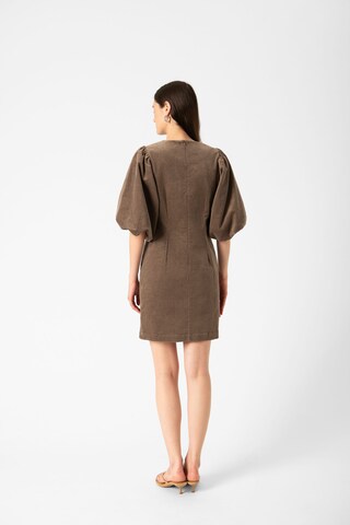 SOAKED IN LUXURY Dress 'SLHelle Dolore' in Brown