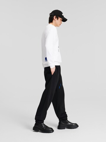 KARL LAGERFELD JEANS Alt kitsenev Püksid, värv must