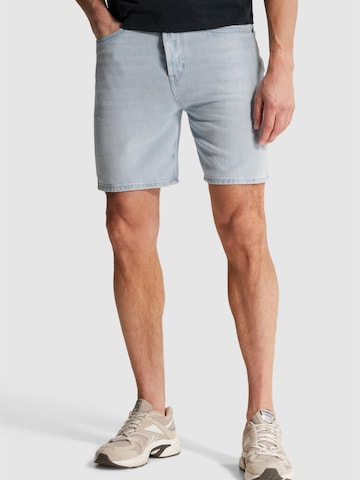CAST IRON Regular Jeans 'Steeper relaxed fit shorts' i blå: framsida