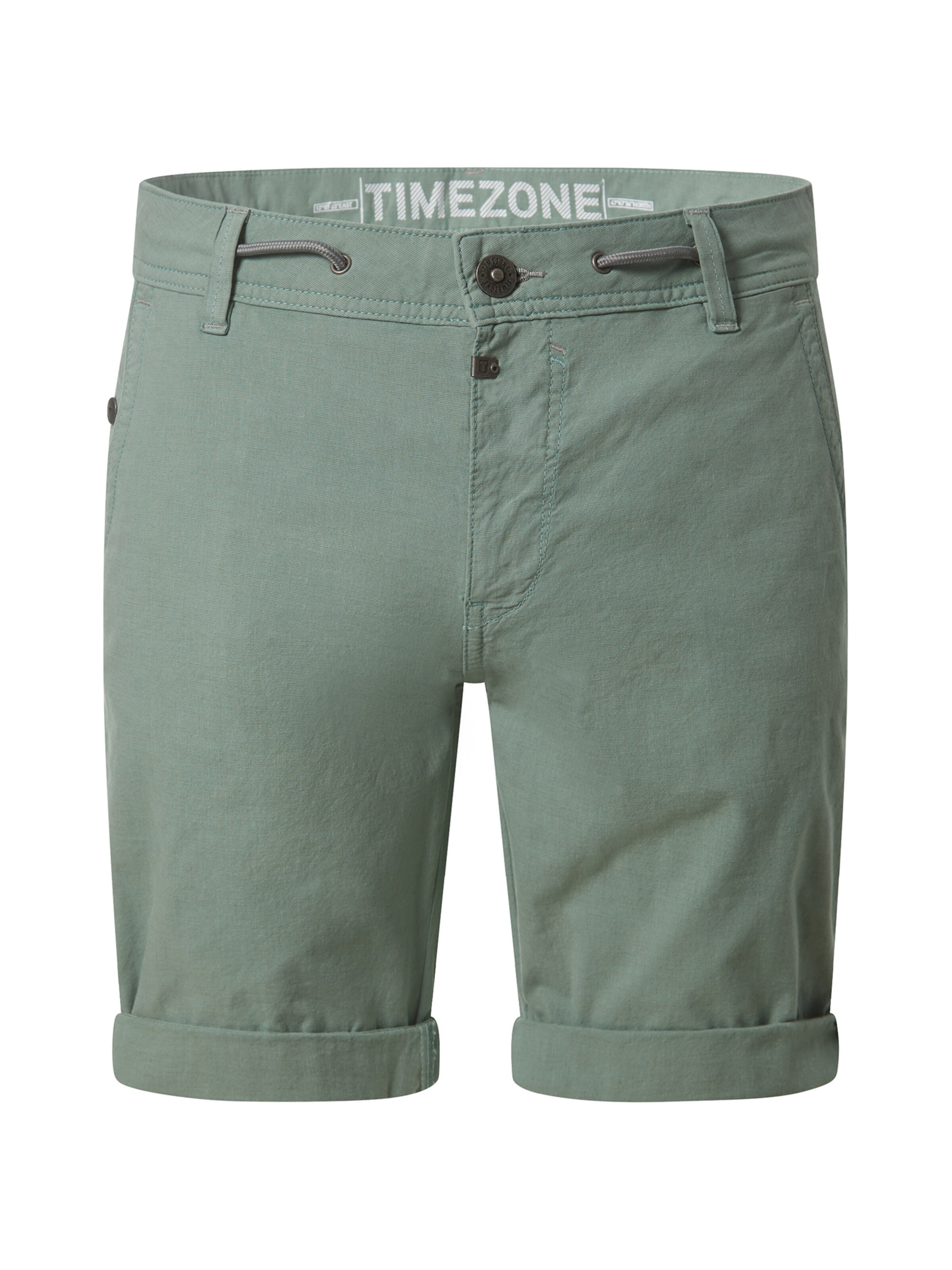 TIMEZONE Regular Slim-fit-Jeans 'Luca TZ' in Grün: Vorderseite