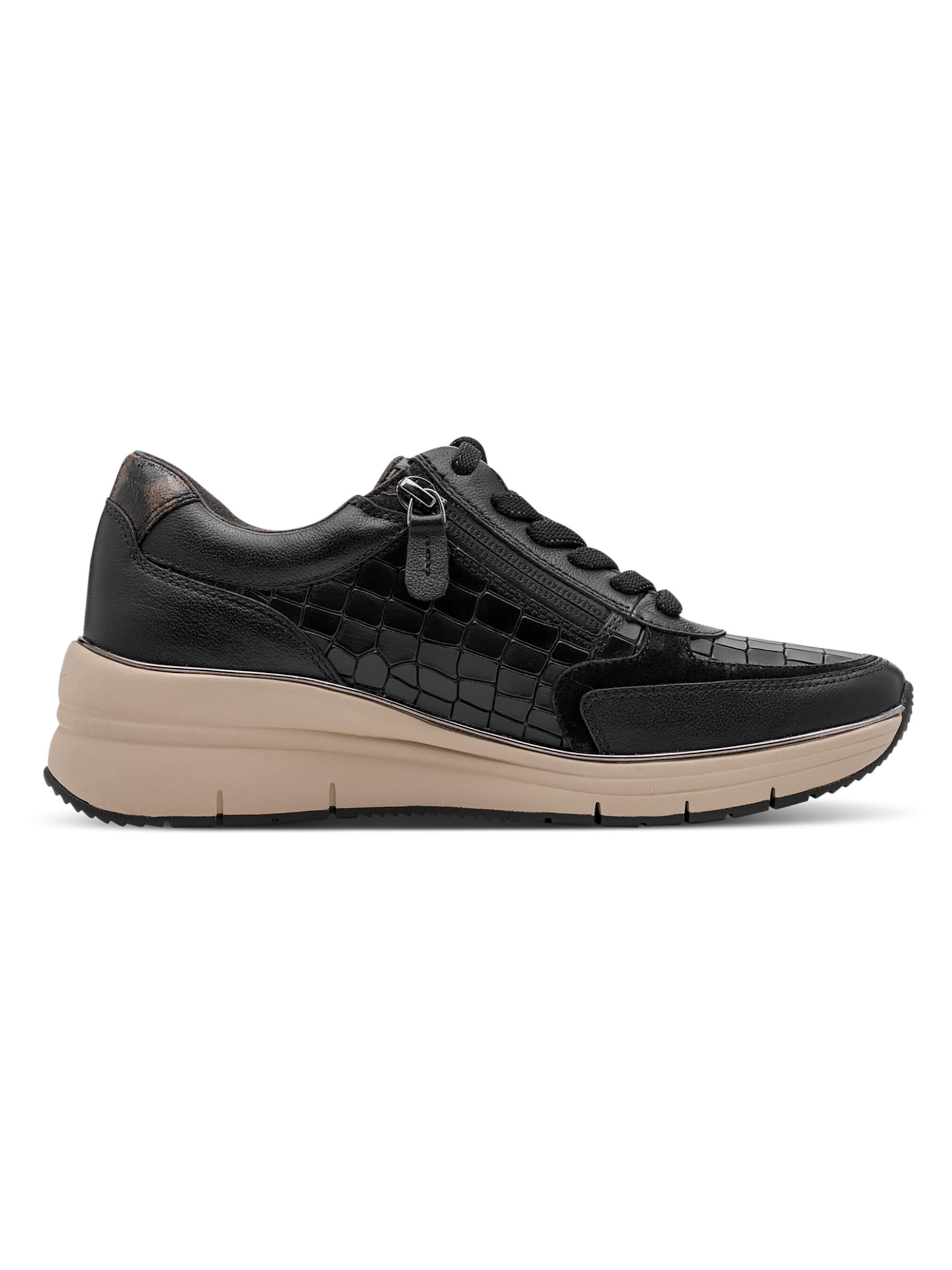 Baskets basses Tamaris en noir