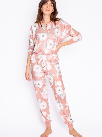 PJ Salvage Pajama in Pink: front