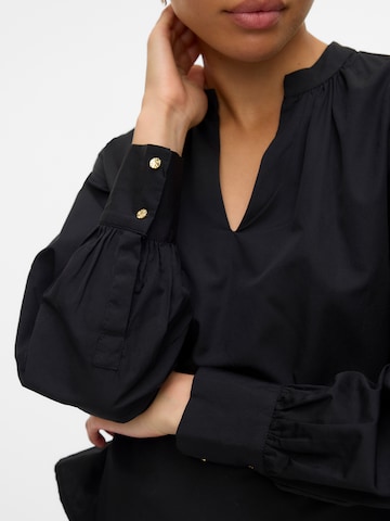 Chemisier 'VMFANNI' VERO MODA en noir