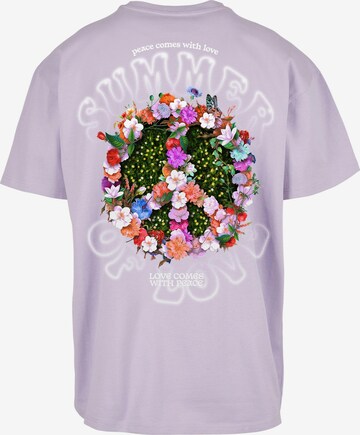 Mister Tee T-Shirt 'Summer Of Love' in Lila
