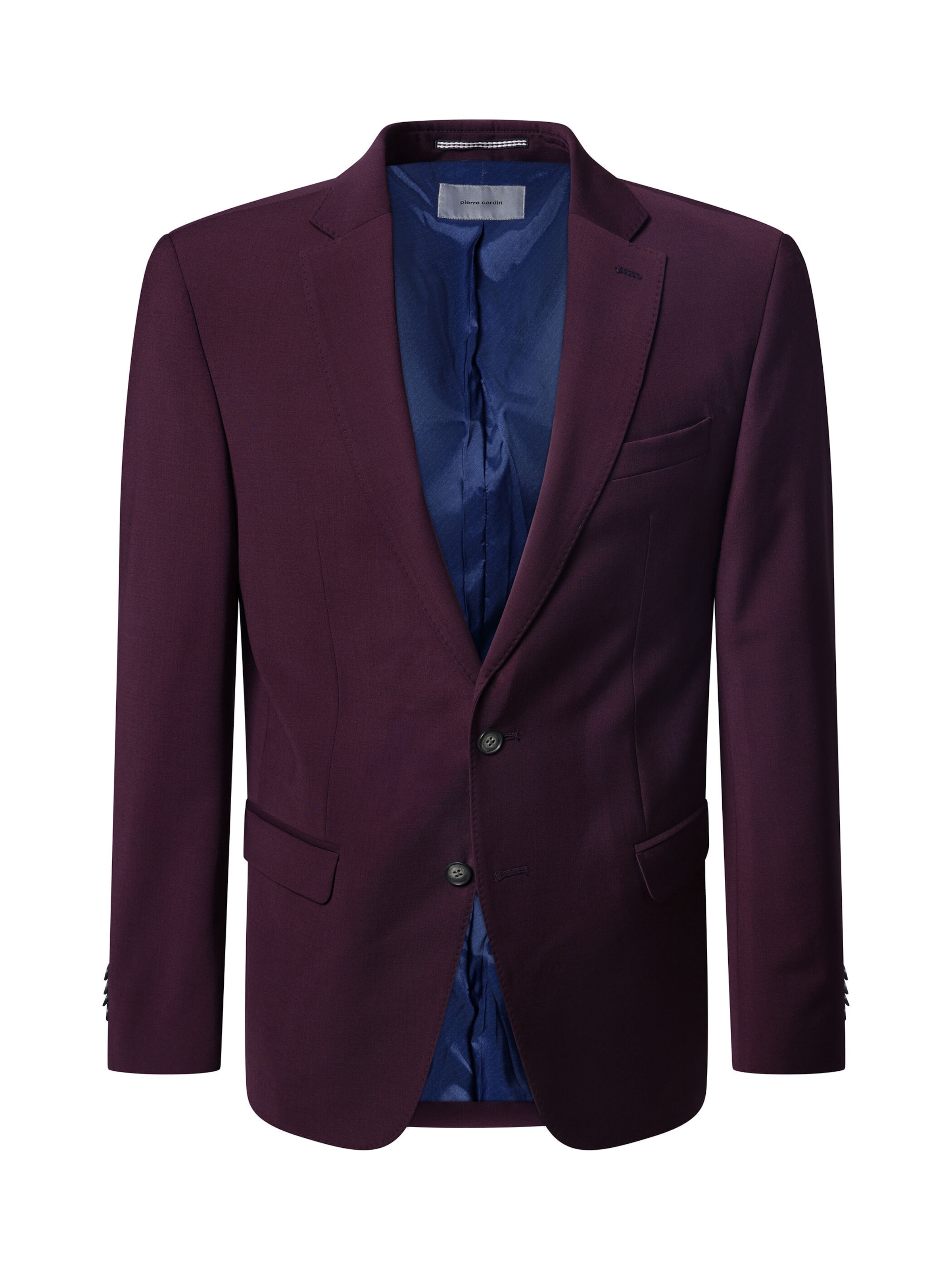 PIERRE CARDIN Veste de costume en 52 en rouge foncé, Vue avec produit