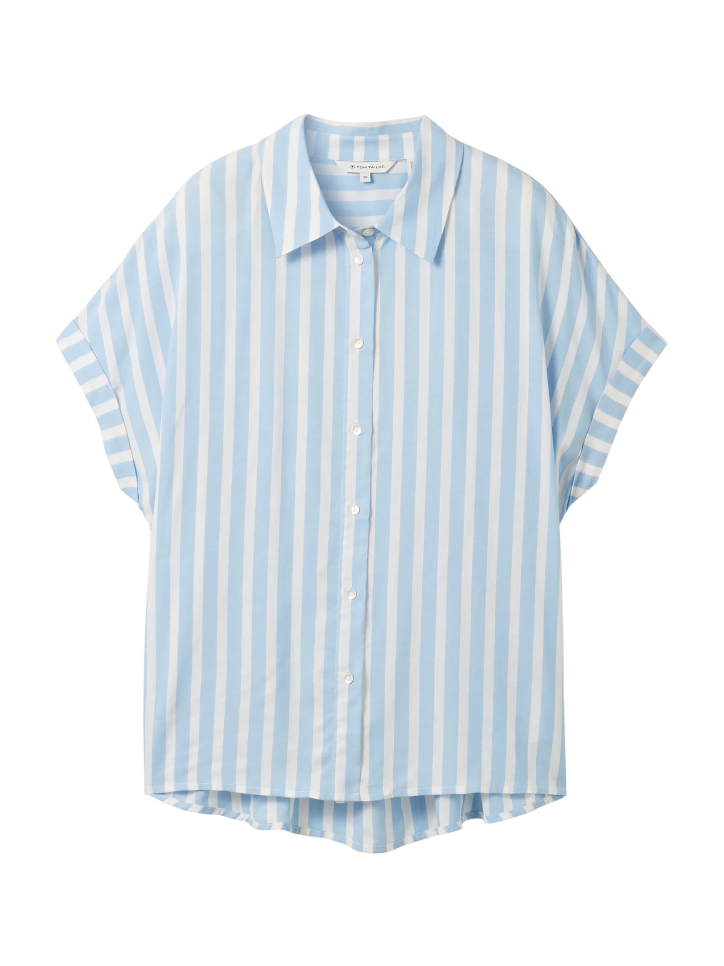 TOM TAILOR Bluse in Blau: Vorderseite