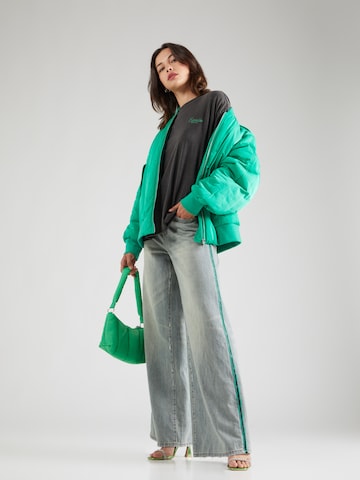 ONLY Oversized shirt 'ONLLUCY' in Grijs