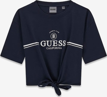GUESS T-Shirt in Blau: Vorderseite