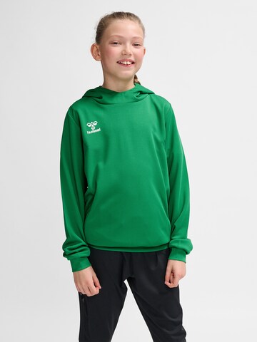 Sweat de sport 'Authentic' Hummel en vert : devant