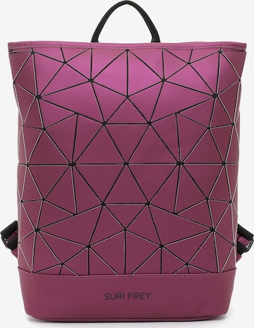 Suri Frey Backpack 'Jessy-Lu' in Purple: front