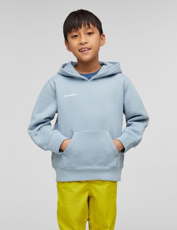 MAMMUT Athletic Sweatshirt in Blue: front