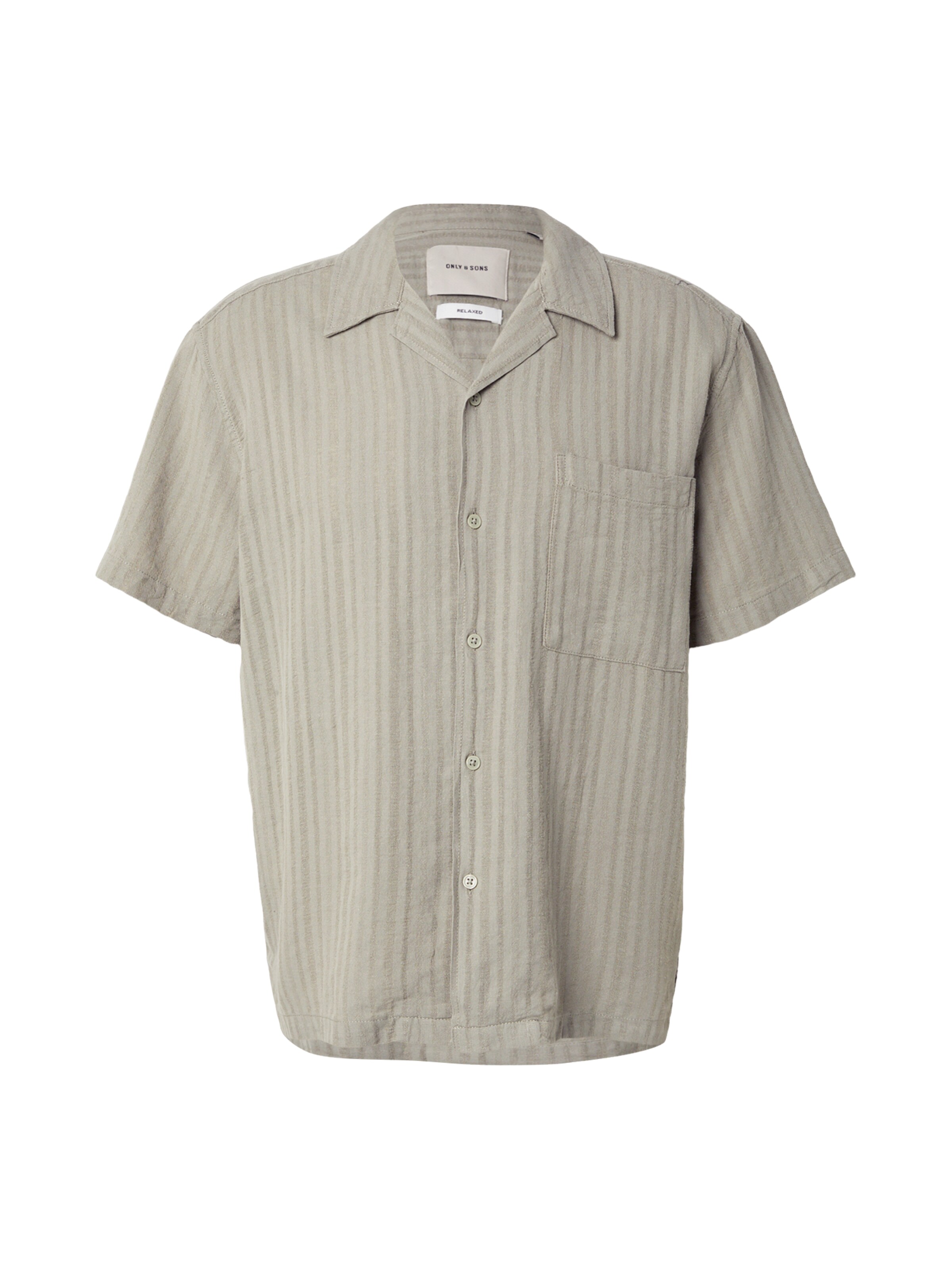 Only & Sons Chemise 'ONSVENTO' en S en vert pastel, Vue avec produit