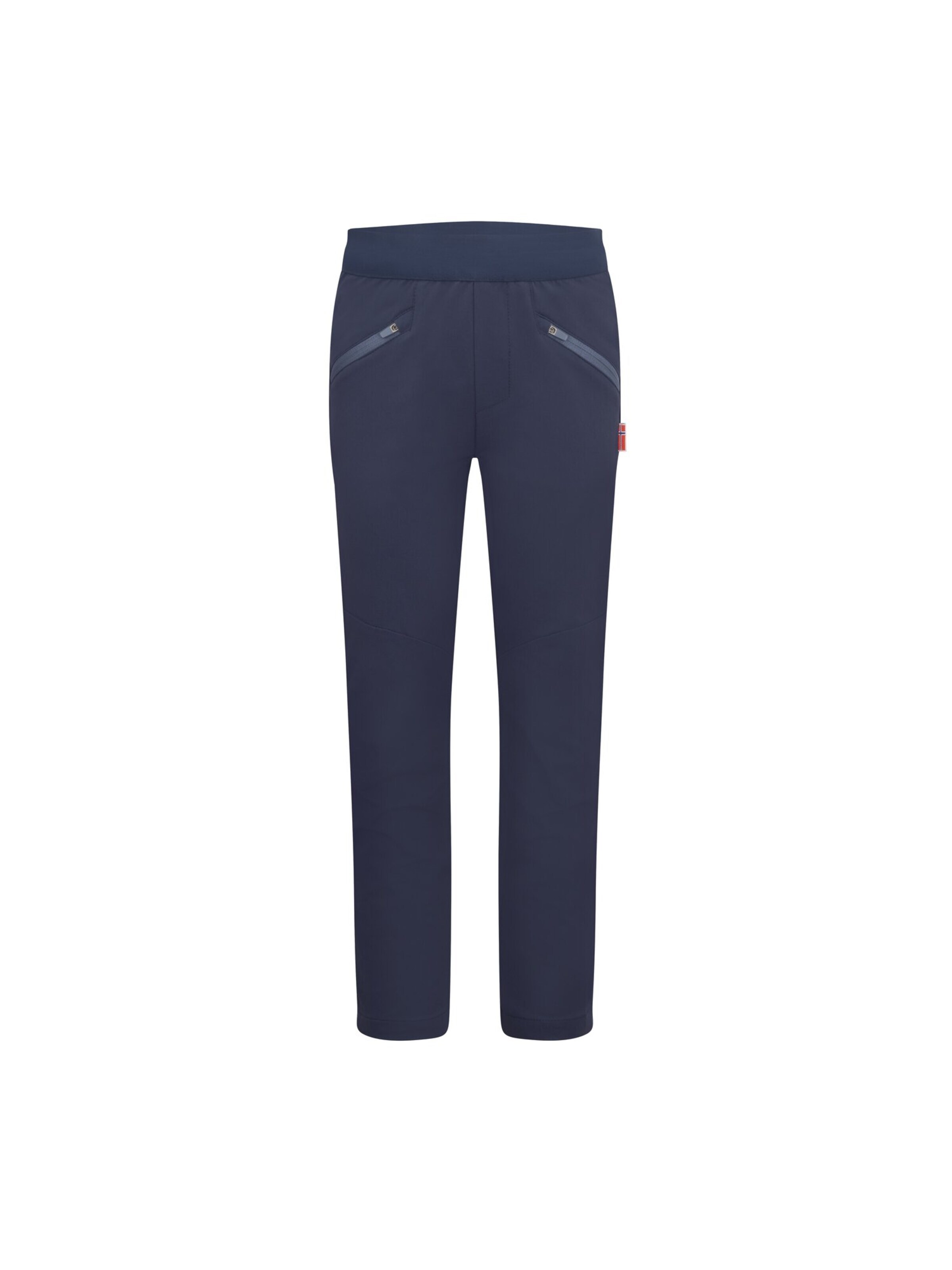 TROLLKIDS Regular Workout Pants in Blue: front