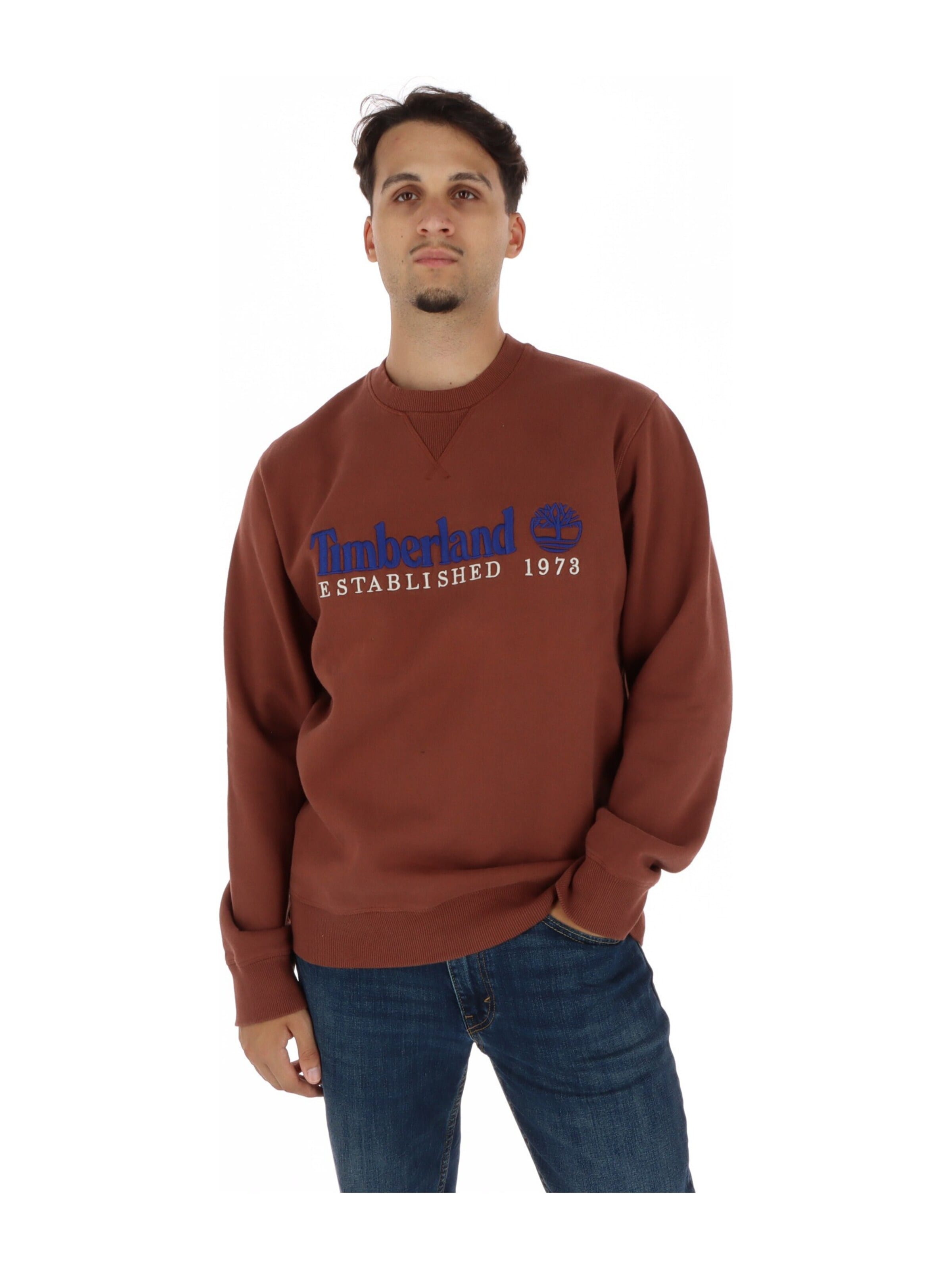 TIMBERLAND Sweatshirt‌‌‌ in Braun: Vorderseite