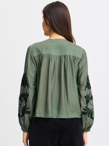 Fransa - Blusa 'FRHARBO BL 1' em verde