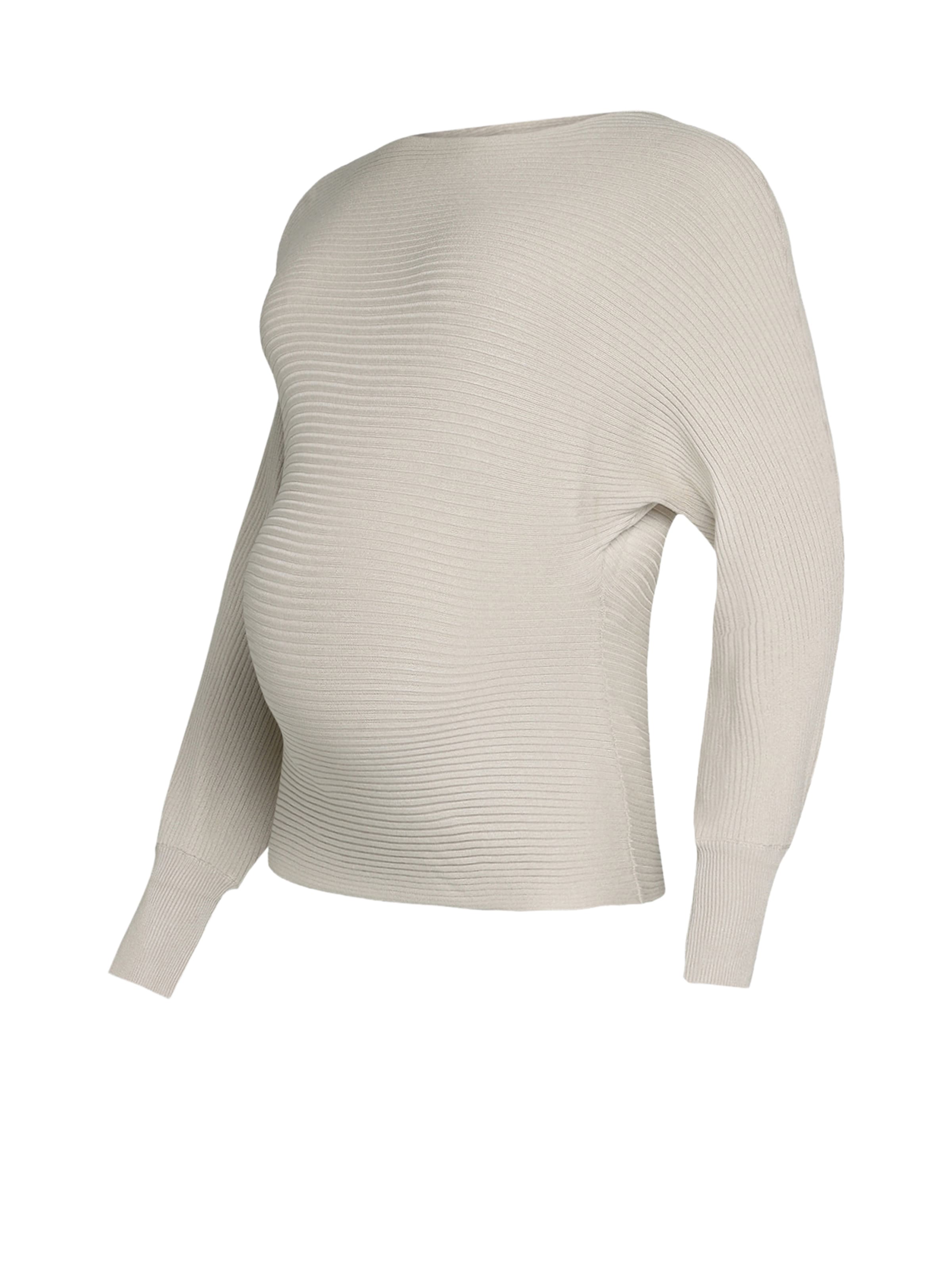 Only Maternity Sweater 'OLMADALINE' in Grey: front