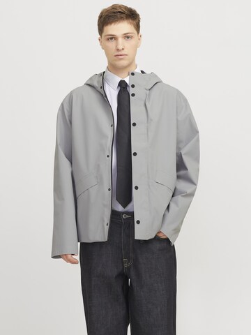 JACK & JONES Tussenjas in Grijs: voorkant