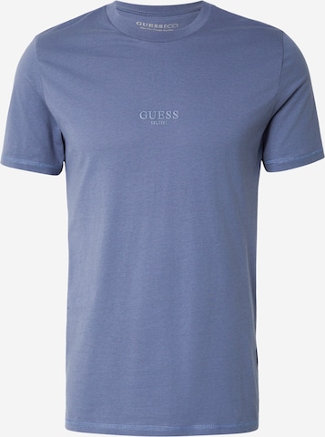 GUESS - Camisa 'AIDY' em azul: frente