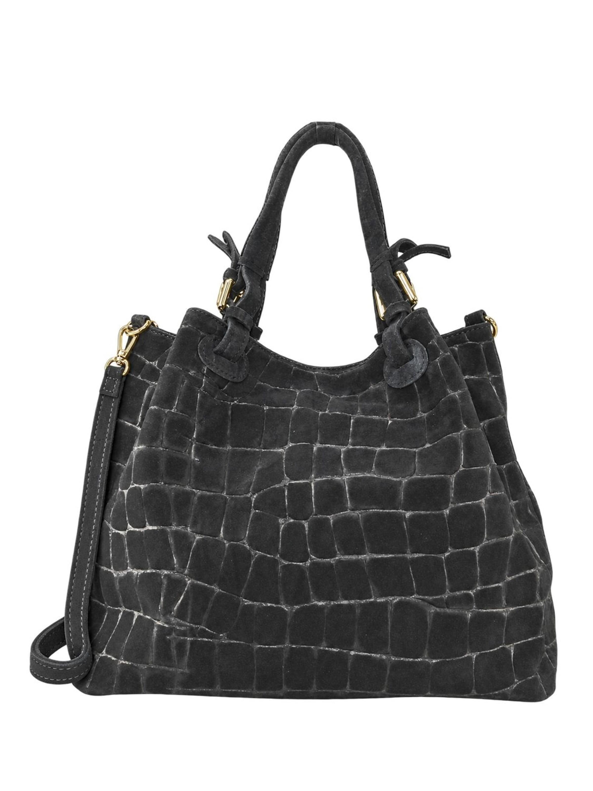 Sac bandoulière Florence en noir : devant