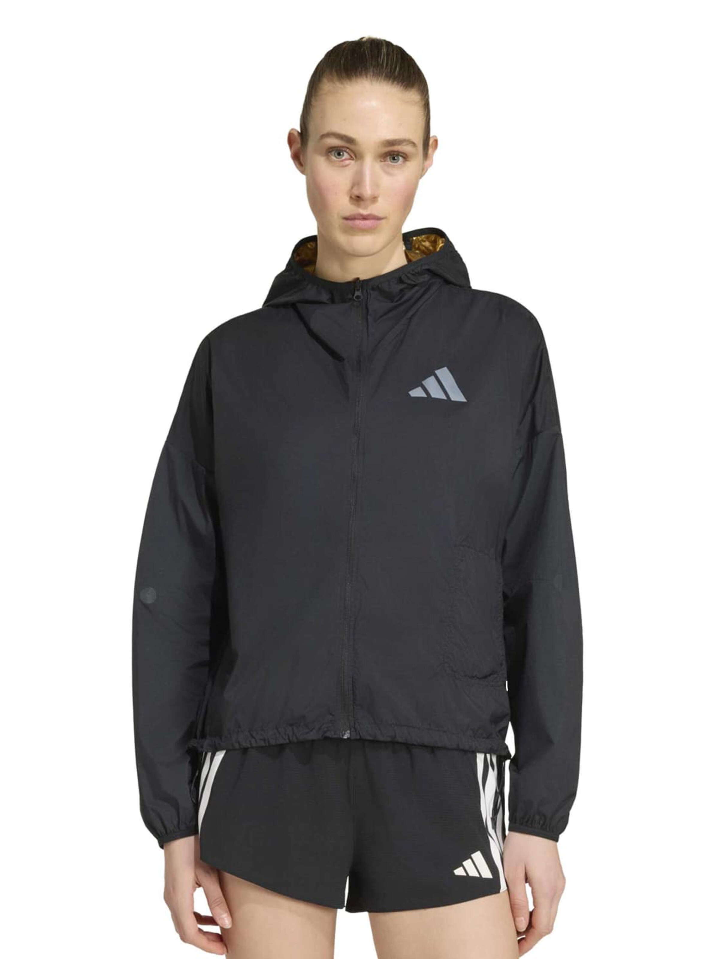Veste de sport 'Adizero Blaze' ADIDAS PERFORMANCE en noir : devant