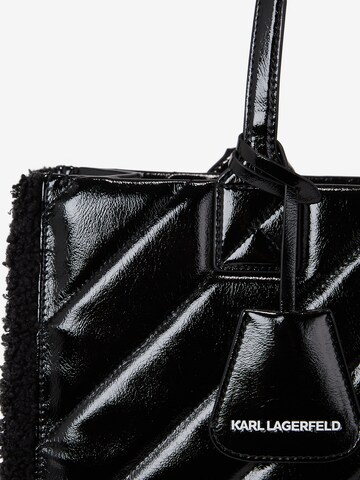 Karl Lagerfeld Handtasche in Schwarz