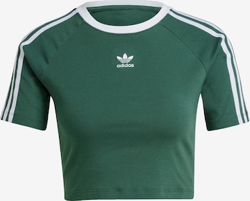 T-shirt ADIDAS ORIGINALS en vert : devant