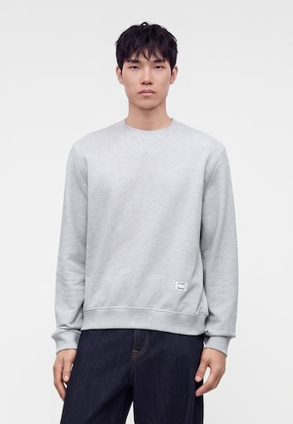 Samsøe Samsøe - Sudadera 'Arcus' en gris: frente