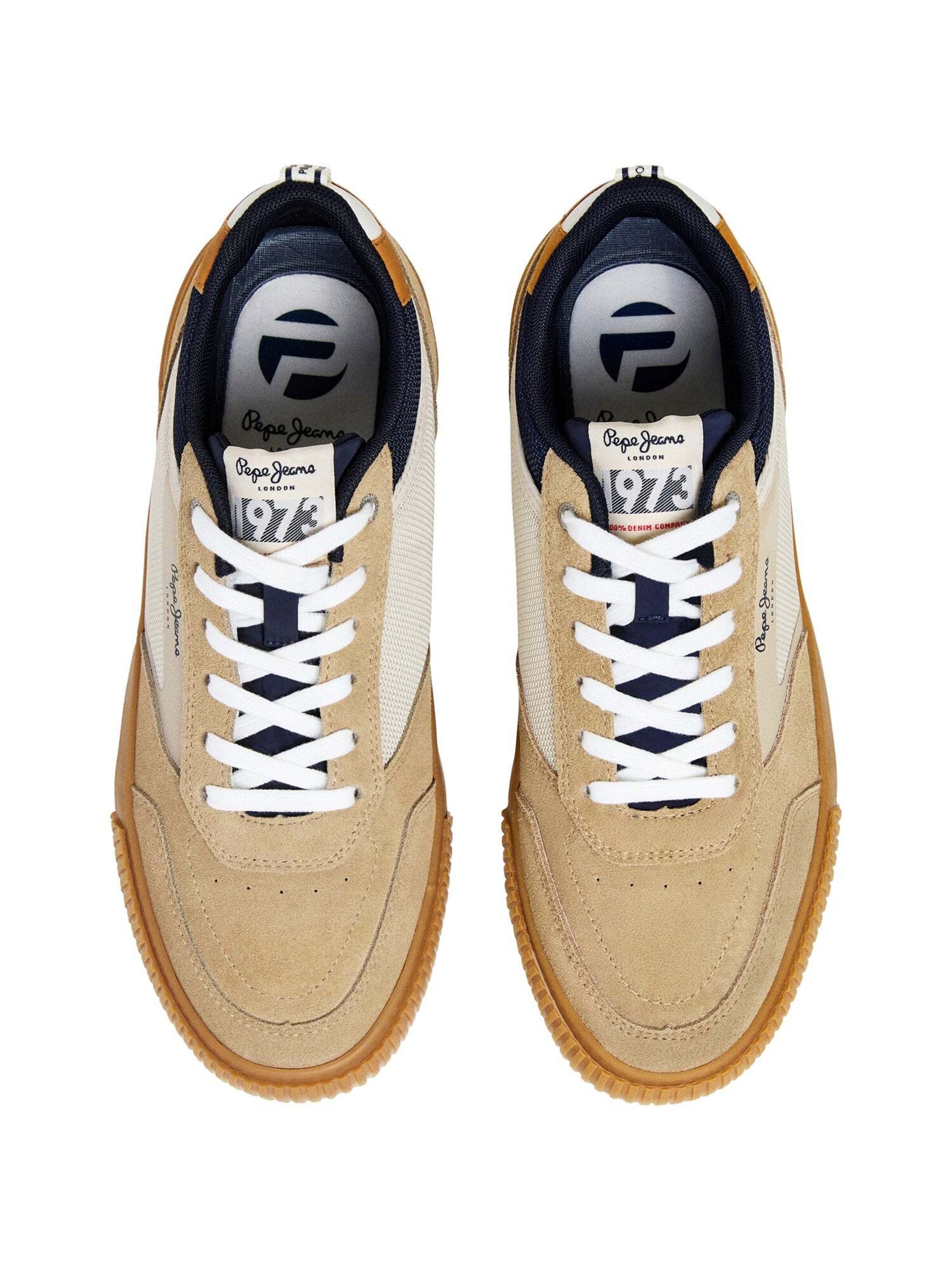 Pepe Jeans Sneaker 'Nolan Street' in Beige