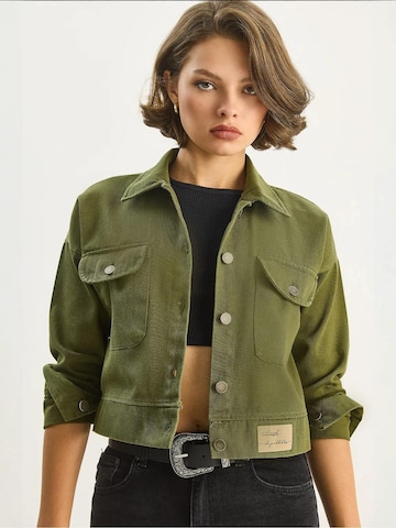 Bianco Lucci - Casaco meia-estação em verde