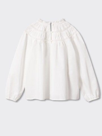 MANGO KIDS Blouse 'Nimes' in White