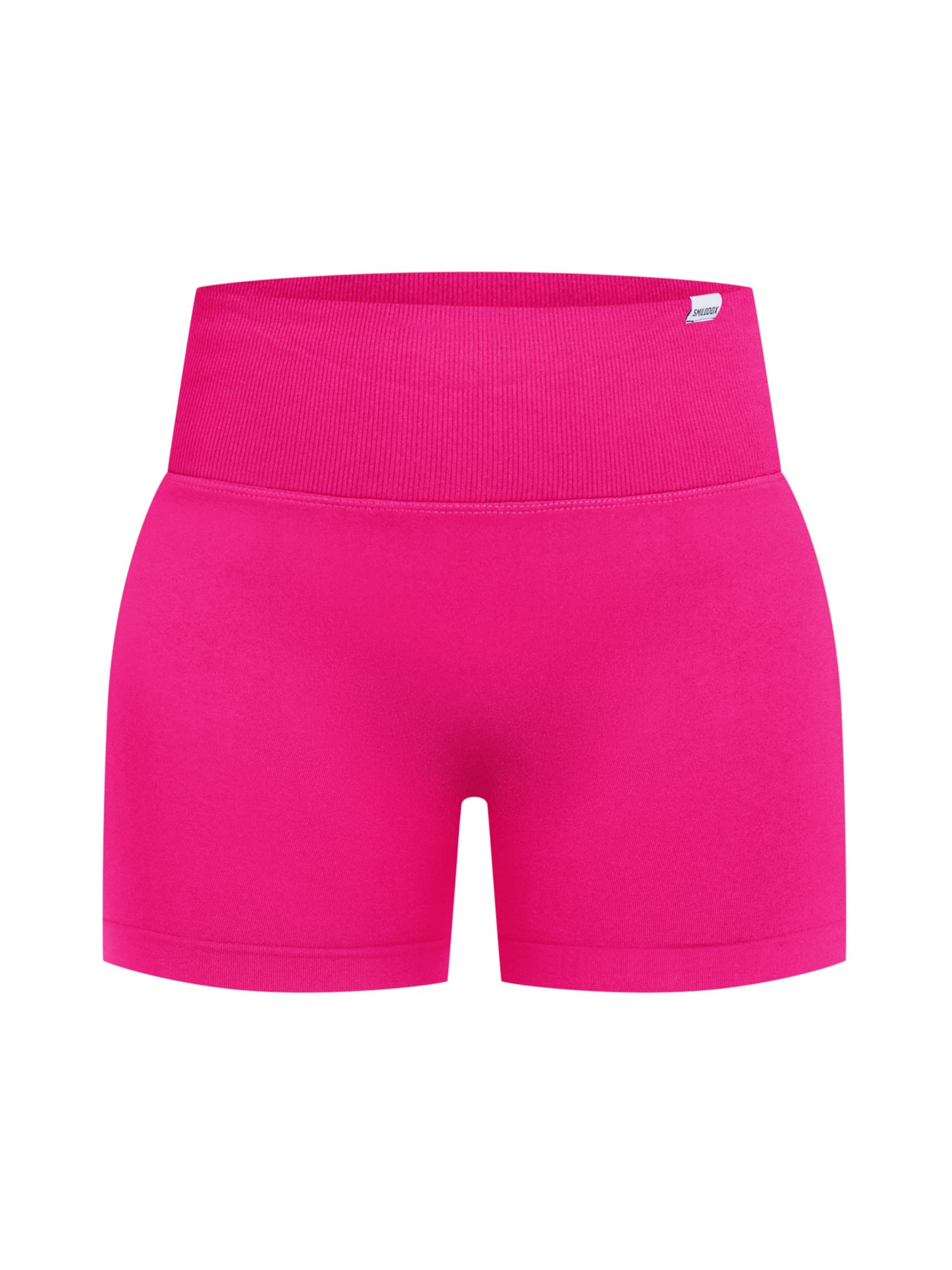 Smilodox Short Leggings ' Elvia ' in Pink: Vorderseite