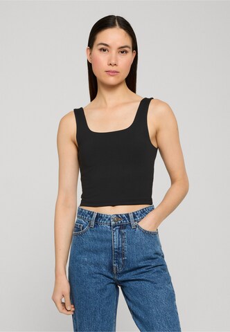 Top di Urban Classics in nero: frontale