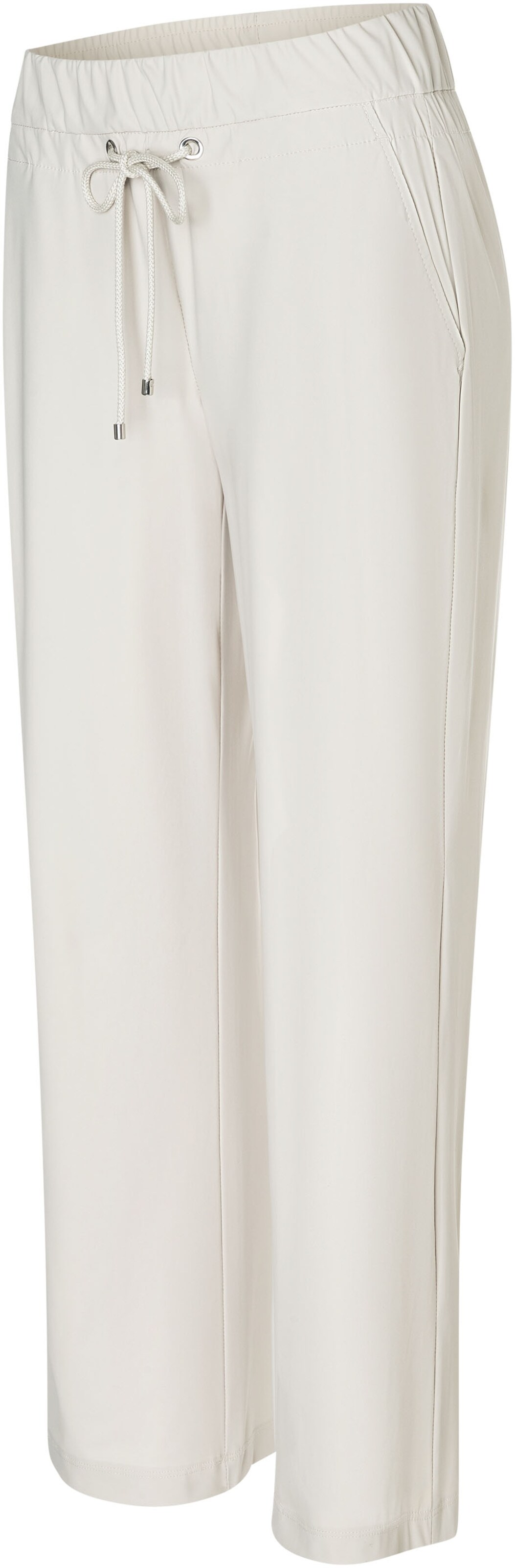 MAC Wide Leg Hose in Weiß