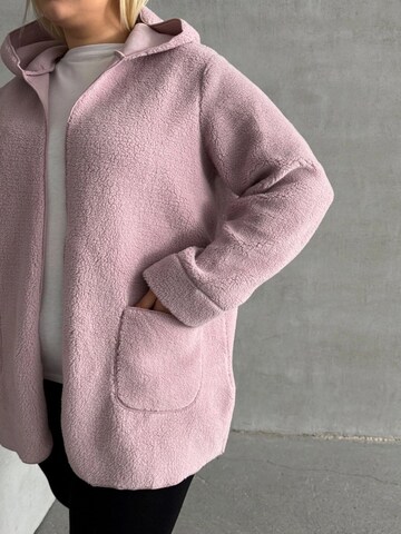 Stil Diva Fleece jacket in Pink