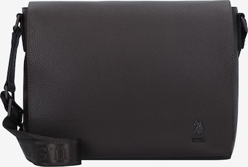 Sac à bandoulière 'Seattle' U.S. POLO ASSN. en marron : devant