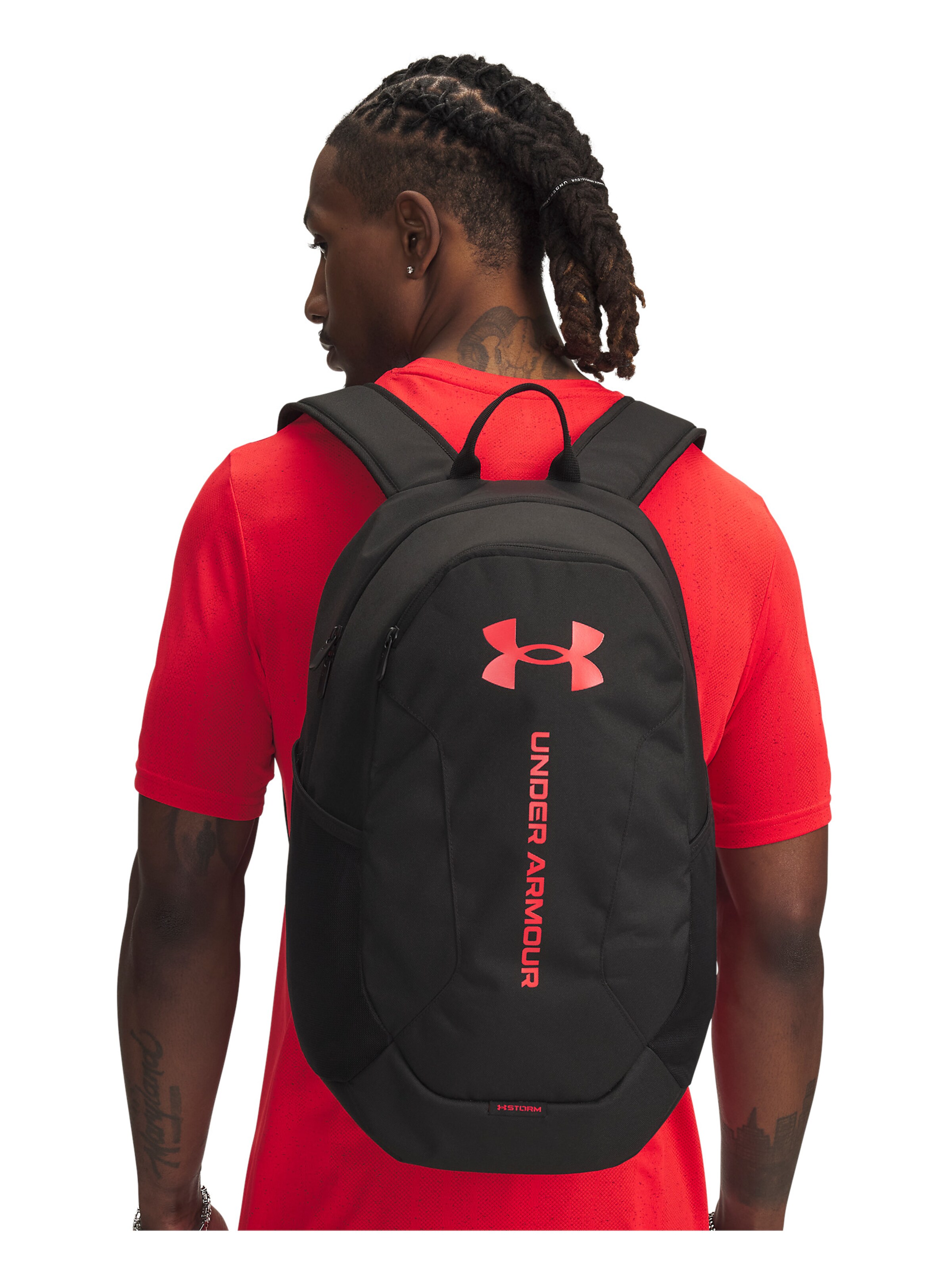UNDER ARMOUR Sports Backpack 'Hustle' in Black