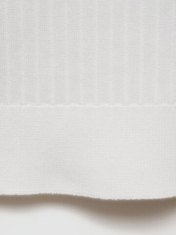 MANGO MAN Pullover 'Taurus' in Weiß