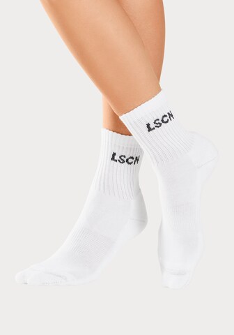 LSCN by LASCANA Socks in Black: front