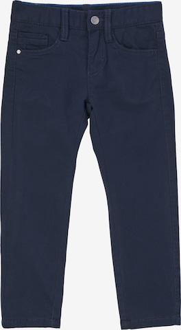 s.Oliver Slimfit Broek in Blauw: voorkant